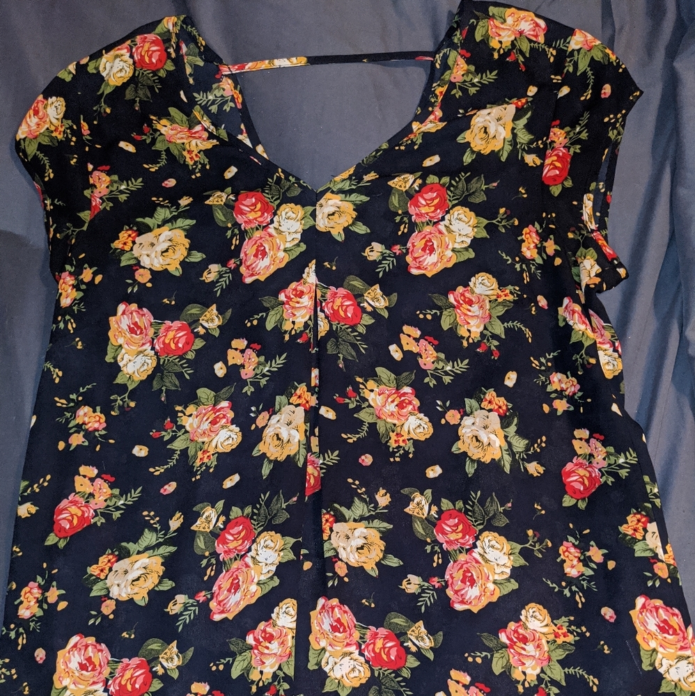 Flower blouse
